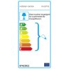 Caserta Staande lamp, Pad licht Roestvrijstalen kleur, 1-licht
