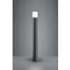 Trio HOOSIC Sokkellamp Antraciet, 1-licht, Bewegingsmelder
