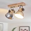 Orny Plafondlamp Bruin, Gegalvaniseerd, 2-lichts