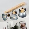 Orny Plafondlamp Bruin, Gegalvaniseerd, 3-lichts