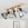 Orny Plafondlamp Bruin, Gegalvaniseerd, 3-lichts