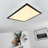 Farc Plafondlamp LED Zwart, Wit, 1-licht, Afstandsbediening