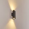 Roseau Muurlamp LED Antraciet, 1-licht