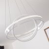 Lezha Hanger LED Wit, 2-lichts