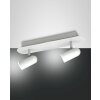 Fabas Luce Spotty Plafondlamp LED Wit, 2-lichts