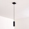 Zuoz Hanger Zwart, 1-licht