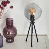 Gondar Tafellamp Zwart, 1-licht