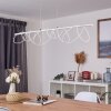 Jimma Hanglamp LED Wit, 8-lichts
