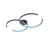 Trio WIZ CITIZEN Plafondlamp LED Zwart, 2-lichts, Afstandsbediening, Kleurwisselaar