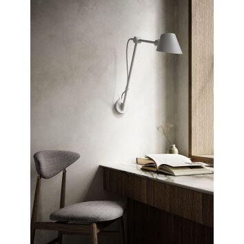 Design For The People by Nordlux STAY Muurlamp Grijs, 1-licht