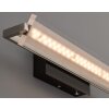 Fischer & Honsel  Paros TW Muurlamp LED Zwart, 1-licht