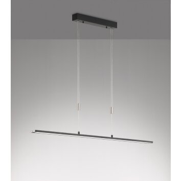 Fischer & Honsel  Metz TW Hanglamp LED Zwart, 1-licht