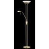 Fischer & Honsel  Pool TW Staande lamp LED Messing, 1-licht, Bewegingsmelder