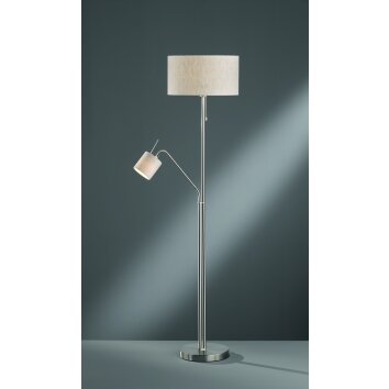 Fischer & Honsel  Layer Staande lamp Nikkel mat, 1-licht