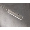 Fischer & Honsel  Raik Klemlamp LED Nikkel mat, 1-licht, Bewegingsmelder