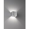 Fischer & Honsel  Dan Muurlamp LED Aluminium, 1-licht
