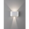 Fischer & Honsel  Wall Muurlamp LED Wit, 2-lichts