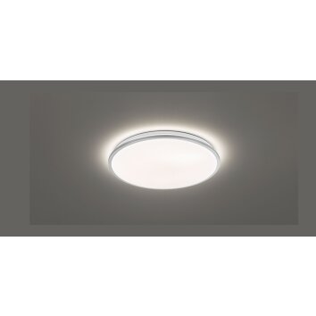 Fischer & Honsel  Jaso Plafondlamp LED Zilver, 1-licht
