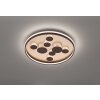 Fischer & Honsel  Rico Plafondlamp LED Bruin, 1-licht