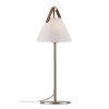 Design For The People by Nordlux STRAP Tafellamp Nikkel mat, 1-licht