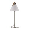 Design For The People by Nordlux STRAP Tafellamp Nikkel mat, 1-licht