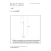 Lucide ZOZY Staande lamp LED Zwart, 1-licht