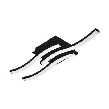 Eglo CABEZAS Plafondlamp LED Zwart, 3-lichts