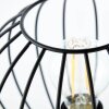 Brilliant SORANA Tafellamp Hout donker, Zwart, 1-licht