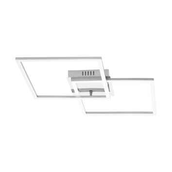 Eglo PALMAVES Plafondlamp LED Nikkel mat, Zilver, 1-licht