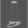 Paul Neuhaus ALESSA Hanglamp LED Zilver, 2-lichts, Afstandsbediening