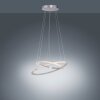 Paul Neuhaus ALESSA Hanglamp LED Zilver, 2-lichts, Afstandsbediening