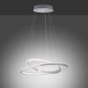 Paul Neuhaus ALESSA Hanglamp LED Zilver, 2-lichts, Afstandsbediening