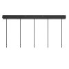 Nordlux TILO Hanglamp Zwart, 5-lichts
