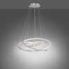 Paul Neuhaus ALESSA Hanglamp LED Zilver, 3-lichts, Afstandsbediening