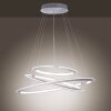 Paul Neuhaus ALESSA Hanglamp LED Zilver, 3-lichts, Afstandsbediening
