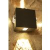 Lutec EVANS Buiten muurverlichting LED Antraciet, 4-lichts