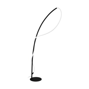 Eglo EGIDONELLA Staande lamp LED Zwart, 1-licht
