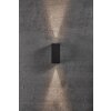 Nordlux ASBOL Buiten muurverlichting LED Zwart, 2-lichts