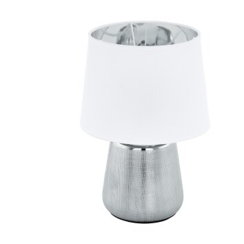 Eglo MANALBA Tafellamp Zilver, 1-licht