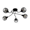 Eglo WRINGTON Plafondlamp Zwart, 5-lichts