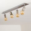 Lagunita Plafondlamp Nikkel mat, 4-lichts
