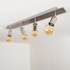 Lagunita Plafondlamp Nikkel mat, 4-lichts