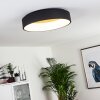 Kampala Plafondlamp LED Zwart, 1-licht