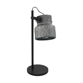 Eglo HILCOTT Tafellamp Zwart, 1-licht