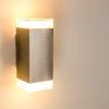 Tibor Buiten muurverlichting LED roestvrij staal, 2-lichts