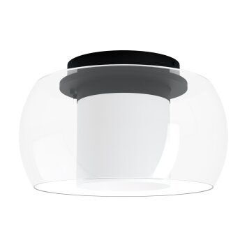 Eglo BRIAGLIA Plafondlamp LED Zwart, 1-licht, Kleurwisselaar