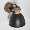 Banjul Muurlamp Zwart, 1-licht