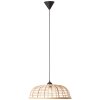 Brilliant CROSSTOWN Hanglamp Hout licht, Zwart, 1-licht