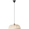 Brilliant CROSSTOWN Hanglamp Hout licht, Zwart, 1-licht