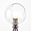 Brilliant AFTON Tafellamp Zwart, Transparant, Helder, 2-lichts